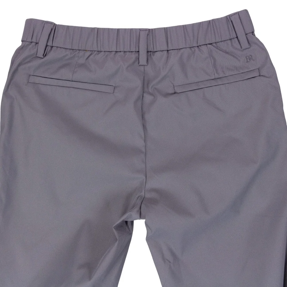 NWT Banana Republic Commuter Flex Pant Mens 32x34 Gray Polyester Tech Stretch
